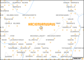 map of Hacienda Nudpud