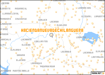 map of Hacienda Nueva de Chilanguera