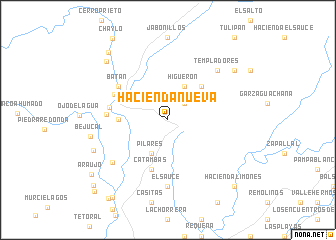 map of Hacienda Nueva