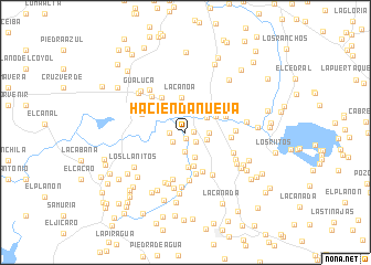 map of Hacienda Nueva