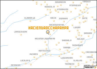 map of Hacienda Occhapampa