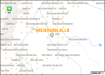 map of Hacienda Olalla