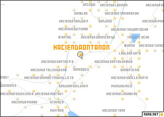 map of Hacienda Ontañón