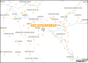 map of Hacienda Pabur