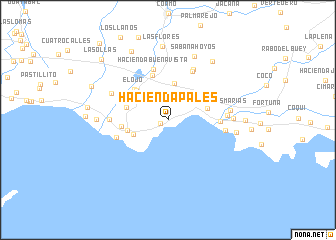 map of Hacienda Pales