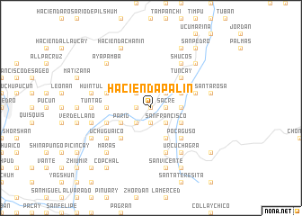 map of Hacienda Palin