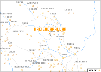 map of Hacienda Pallar