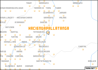 map of Hacienda Pallatanga