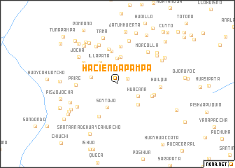 map of Hacienda Pampa