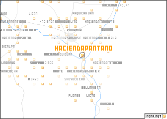 map of Hacienda Pantaño