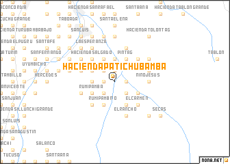 map of Hacienda Patichubamba