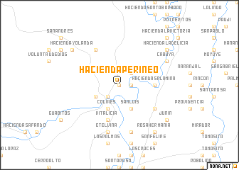 map of Hacienda Perineo