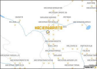 map of Hacienda Pinto