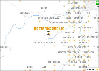 map of Hacienda Poglio