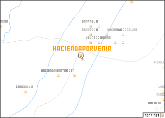 map of Hacienda Porvenir