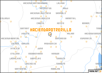 map of Hacienda Potrerillo