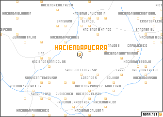 map of Hacienda Pucará