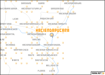 map of Hacienda Pucará