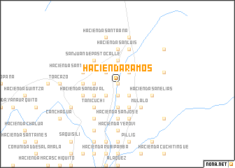 map of Hacienda Ramos
