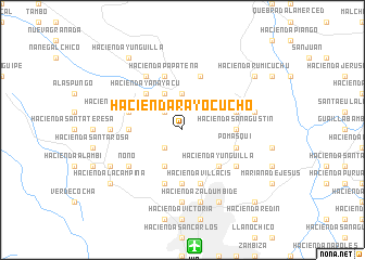 map of Hacienda Rayocucho