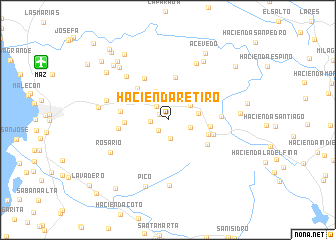 map of Hacienda Retiro