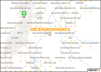 map of Hacienda Rumihuaicu