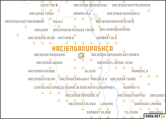 map of Hacienda Rupashca