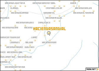 map of Hacienda Sandial