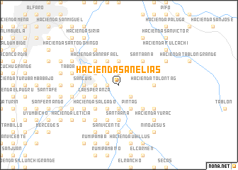 map of Hacienda San Elías