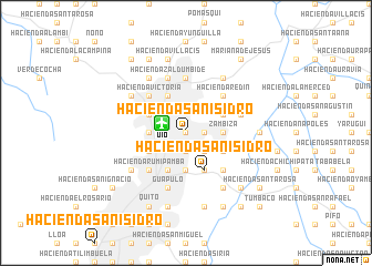 map of Hacienda San Isidro