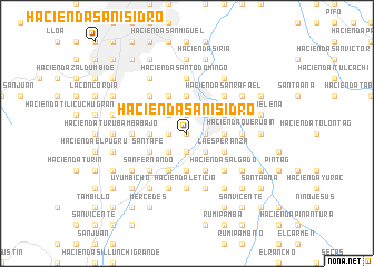 map of Hacienda San Isidro