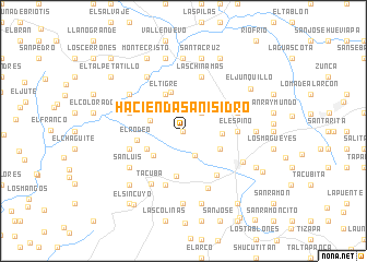 map of Hacienda San Isidro