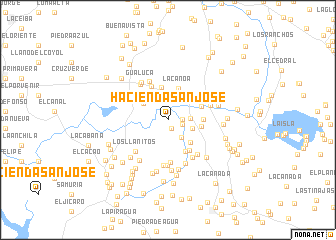 map of Hacienda San José