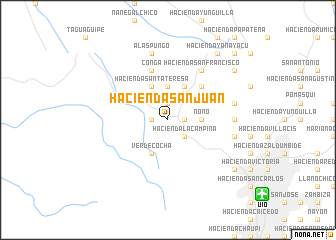 map of Hacienda San Juan