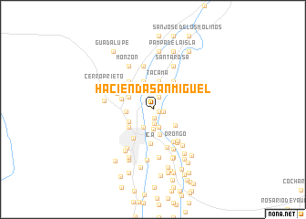 map of Hacienda San Miguel