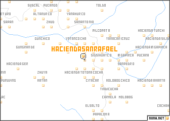 map of Hacienda San Rafael