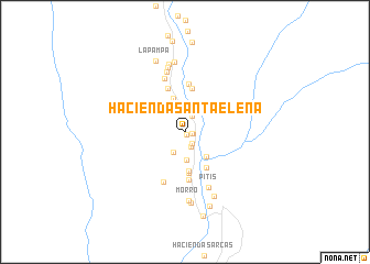 map of Hacienda Santa Elena