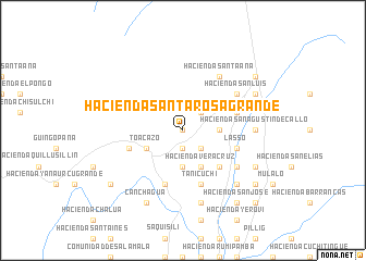 map of Hacienda Santa Rosa Grande
