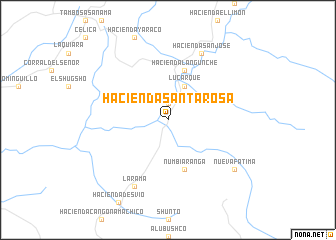 map of Hacienda Santa Rosa