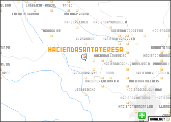 map of Hacienda Santa Teresa