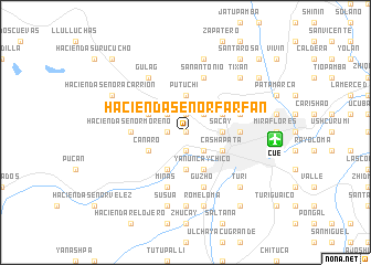 map of Hacienda Señor Farfán