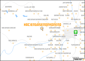 map of Hacienda Señor Moreno