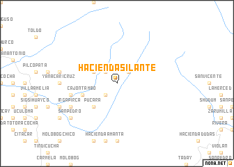 map of Hacienda Silante