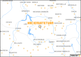 map of Hacienda Tetuan