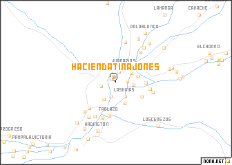 map of Hacienda Tinajones