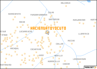 map of Hacienda Toyocuto