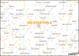 map of Hacienda Triala