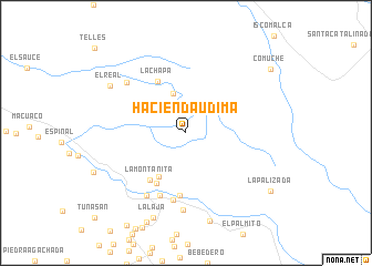 map of Hacienda Udima