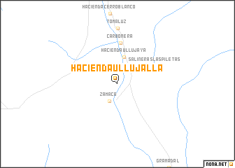 map of Hacienda Ullujalla