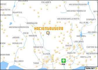 map of Hacienda Usera